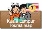 Kuala Lumpur Tourist map