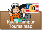 Kuala Lumpur Tourist map