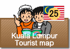 Kuala Lumpur Tourist map