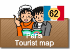 Paris Tourist map