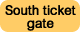 South ticket gate